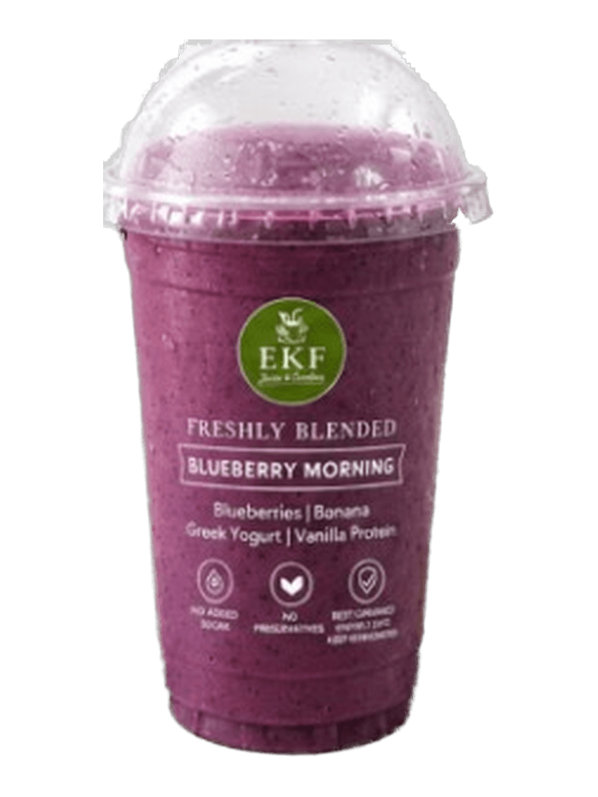 Custom Smoothie — EKF freshly blended smoothie cup
